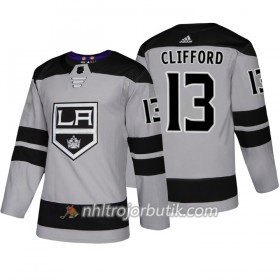 Män Ishockey Los Angeles Kings tröja Kyle Clifford 13 Alternate Adidas 2018-19 Authentic
